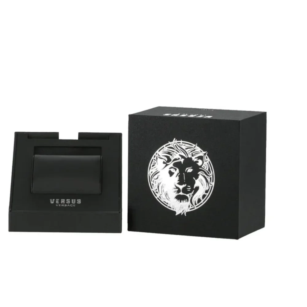 Versace Versus Black Sport Mens 46mm Watch